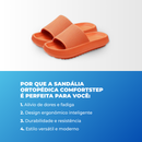 Sandália Ortopédica ComfortStep - Conforto total aos pés durante todo o dia
