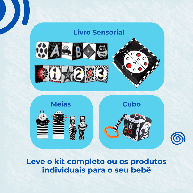 Box BabyVision | Desenvolvimento Completo do Bebê