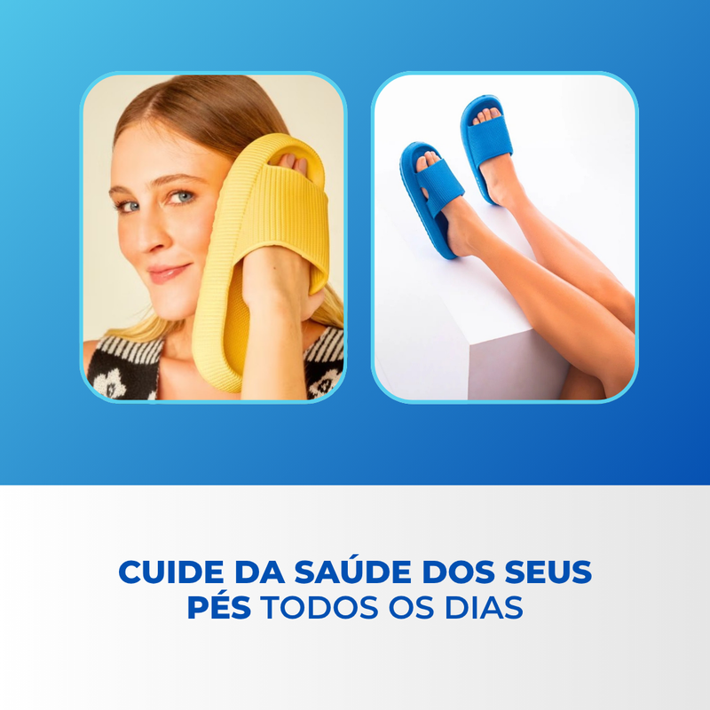 Sandália Ortopédica ComfortStep - Conforto total aos pés durante todo o dia