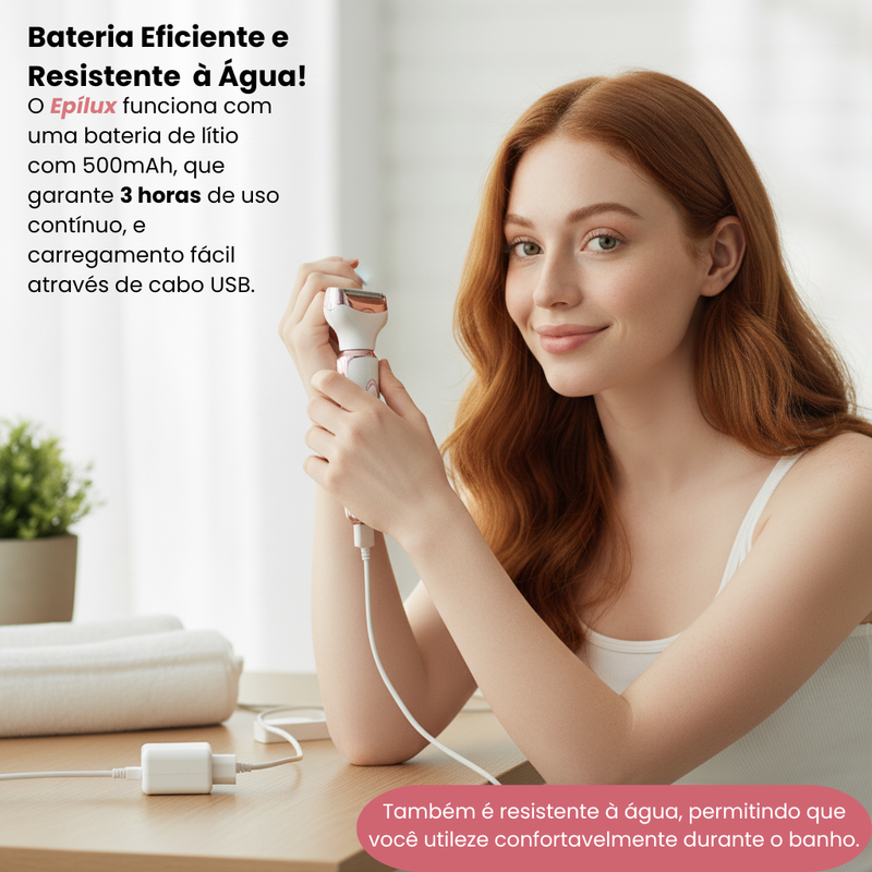 Depilador Elétrico 4 em 1 Epilux | Depilação Perfeita