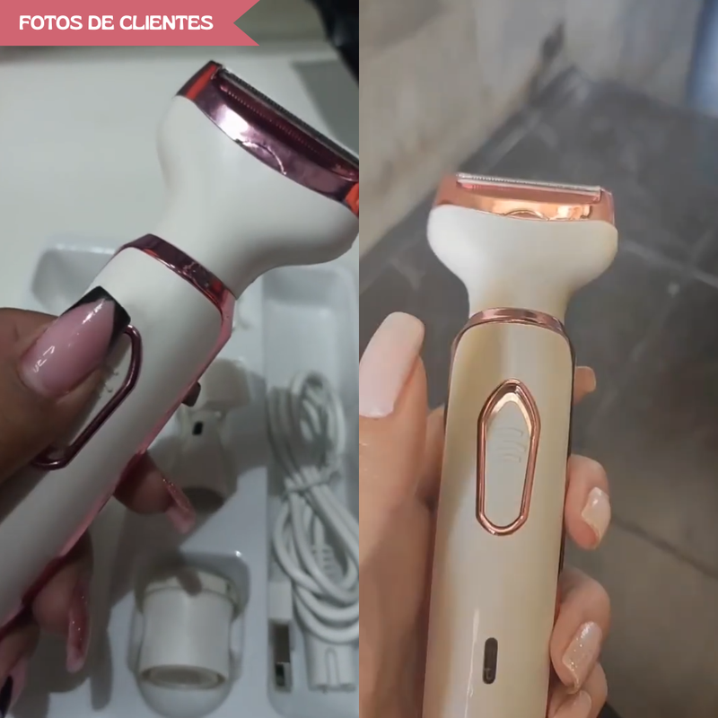 Depilador Elétrico 4 em 1 Epilux | Depilação Perfeita