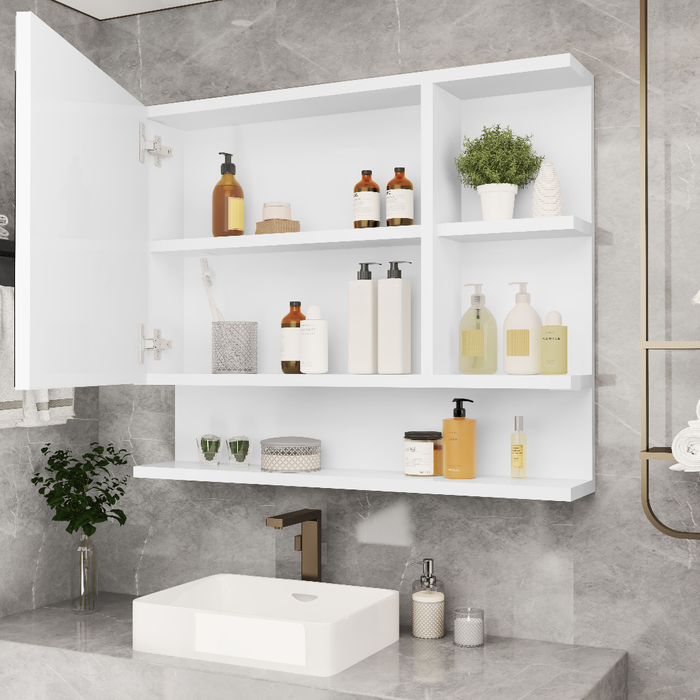 A MAIS QUERIDA DO BRASIL! Armário Espelheira com Porta Cleopatra - VÁRIAS CORES